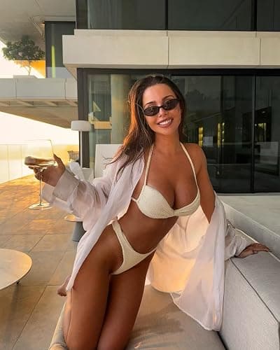 GUVIVI Retro Oval Sunglasses for Women Chic Cat Eye 90s Sunnies Lightweight Narrow Shades Trendy UV protection Sun Glasses thumbnail 6