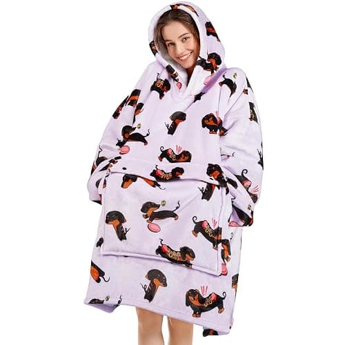 Narecte Cozy Oversized Blanket Hoodie Wearable Blanket Adults Soft Hooded Blanket Hoodie Birthday Gifts for Women Christmas - Image 1