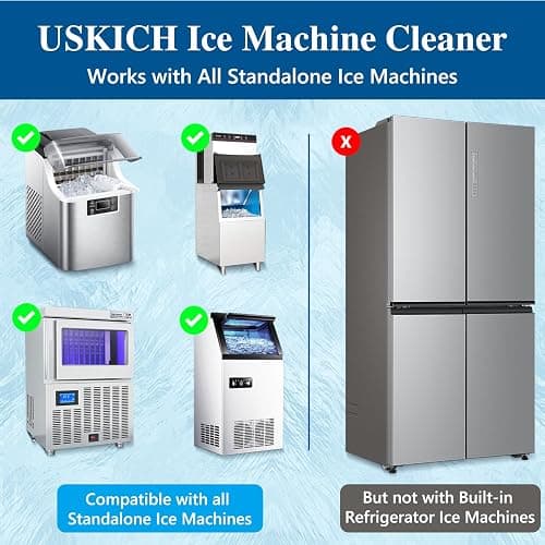 Ice Machine Cleaner Descaler Tablets-36Pack Ice Maker Cleaner Compatible with Frigidaire, Opal, GE Profile, Kitchenaid, Nickel Safe Scale Remover for Countertop, Nugget Ice Makers thumbnail 4