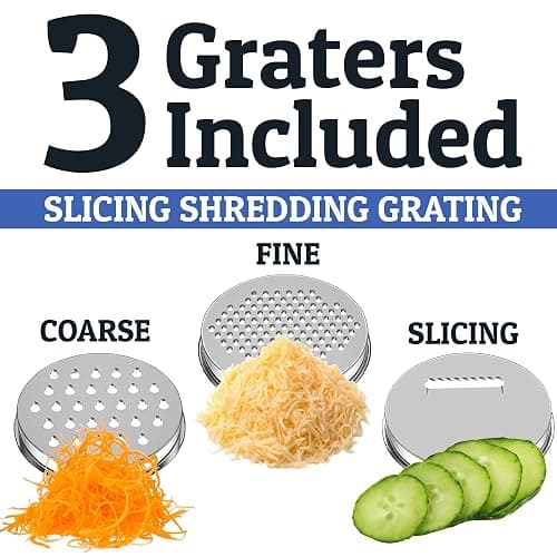 Priority Chef Stainless Steel Mixing Bowls with Lids Set, 3 Grater Attachments, Airtight Lids, Non-Slip Silicone Base Mixing Bowl Set, Large Prep Metal Mixing Bowls for Kitchen, Black thumbnail 8