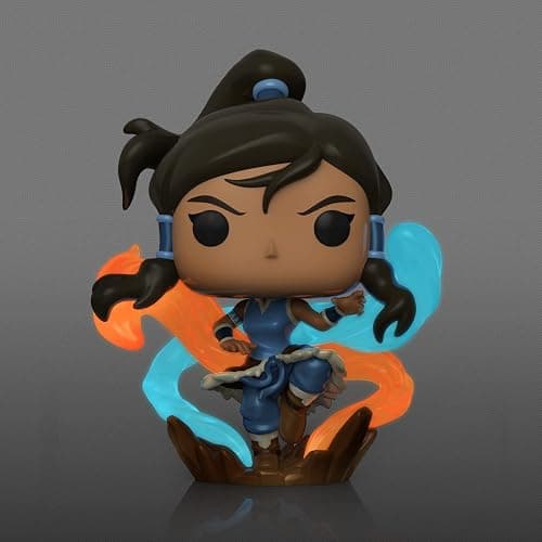 Funko POP! Animation Legend of Korra - Korra (Glow in The Dark & Metallic), Exclusive thumbnail 3
