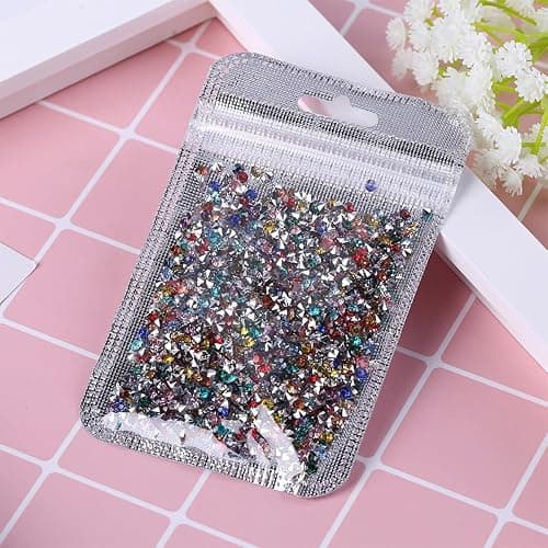 200 PCS Diamond Painting Beads Storage Bags – Reusable Small Ziplock Lock Pouches for Diamond Art Storage, Diamond Painting Beads Storage, Craft Supplies Storage Accessories, Gem Organizer thumbnail 6