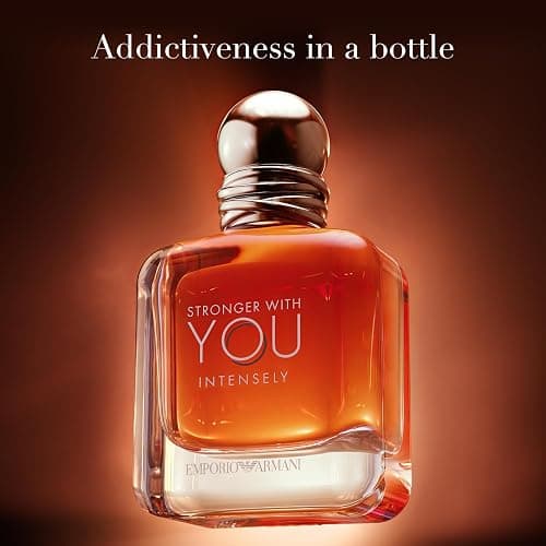 Armani Beauty - Stronger With You Intensely - Cologne for Men - Fougère Ambery Woody Men’s Fragrance - Pink Pepper, Lavender, Vanilla Notes thumbnail 3