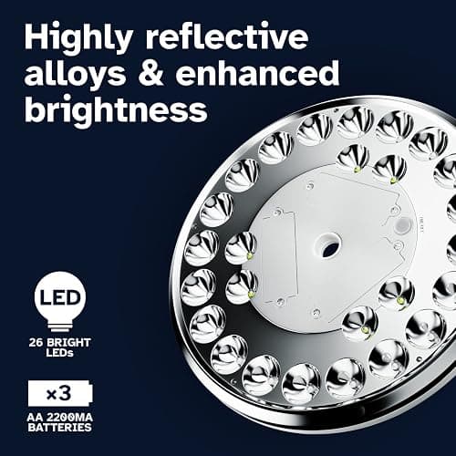 Deluxe Flag Pole Light Solar Powered - 1300 Lumen for Flagpole - Light Up American Flag Outdoor from Dusk to Dawn for 12+ Hours - 100% Coverage Silver Flag Light thumbnail 3