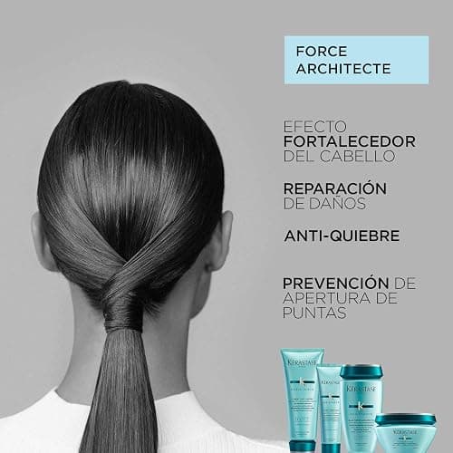 KÉRASTASE Résistance - Masque Force Architecte - Masque Capillaire Fortifiant & Réparateur - Technologie VITA-CIMENT® & Sève de Résurrection - Cheveux Abimés - Cassants & Fourchus - 200 ml thumbnail 4