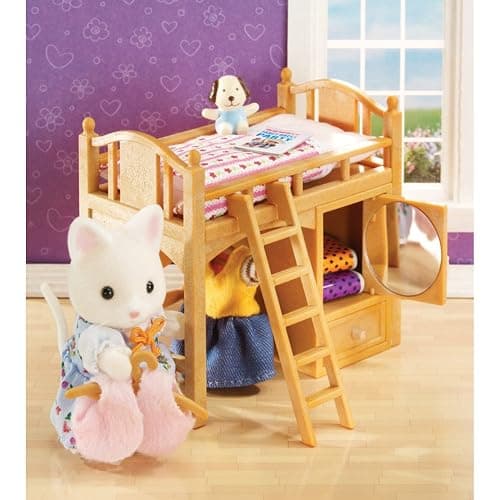 Calico Critters Loft Bed - Create a Cozy and Fun Space for Your Critters to Sleep! thumbnail 5