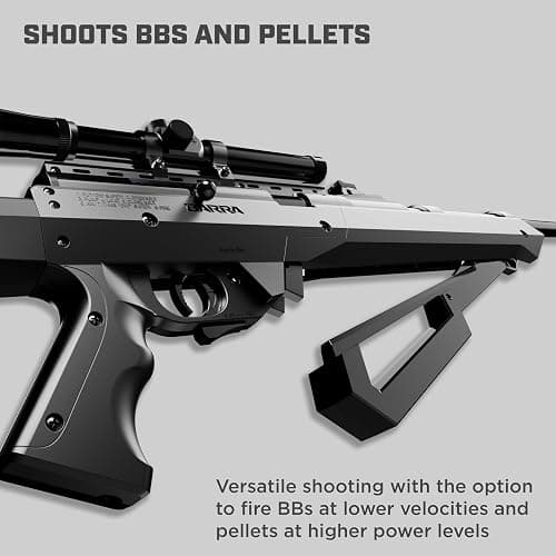 Barra Air Guns Sportsman 900 BB Gun Rifle for Adults, Pellet Rifles for Hunting, 177 Caliber Airgun with Rifle Scope - Shoot Pellets & BBS, 800 FPS thumbnail 7