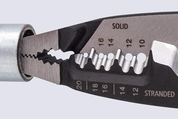 KNIPEX Tools 13 72 8 Forged Wire Stripper, 8-Inch thumbnail 7
