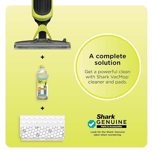 Shark VACMOP Cordless Hard Floor Vacuum Mop, Includes 2 Disposable Pads and 12 Ounces Solution, Charcoal Gray, VM180 thumbnail 8