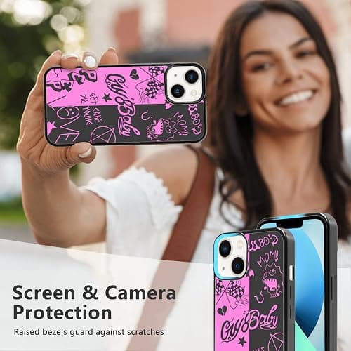 MMYAJT Lil Rip Simpsons Collage Phone Case Compatible with iPhone 16 15 14 13 12 11 Plus Pro Max Mini Xr Xs Max,TPU iPhone Case Shockproof Peep Gallery Hell Boy Phone Cover Gift for Boy Girl Men Women thumbnail 5