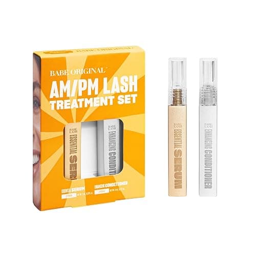 Babe Original Lash Serum AM/PM Kit - 2mL Babe Lash Essential Serum & 3mL Enhancing Conditioner - Image 1
