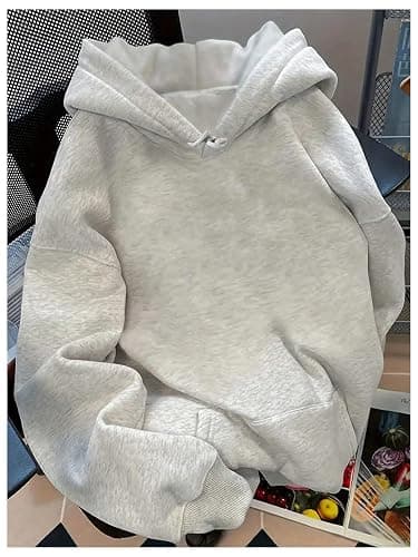 SOLY HUX Women's Hoodies Leopard Graphic Drop Shoulder Long Sleeve Hooded Preppy Sweatshirts Streetwear thumbnail 2