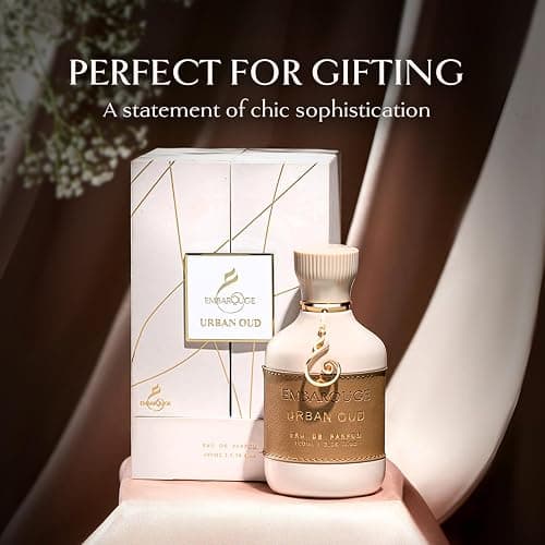 EMBAROUGE Urban Oud Eau de Parfum | 100 ml | Unisex Perfume | Unisex Perfume with rich Oud notes, long-lasting Eau de Parfum for daily wear and special occasions. thumbnail 6