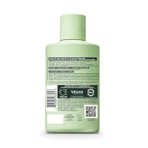 Garnier Fructis Hair Filler + Bonding Fiber Repair Pre-Shampoo Treatment, For Damaged Hair, Repairs & Strengthens Broken Bonds, Fills Hair with Strength 7 Layers Deep,300ml thumbnail 12