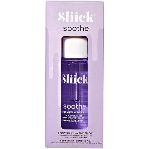 Sliick Soothe Post Wax Oil with Lavender - Soothing After Waxing Oil Treatment, After Wax Care for Bikini Area & Body, 1 oz - Image 1