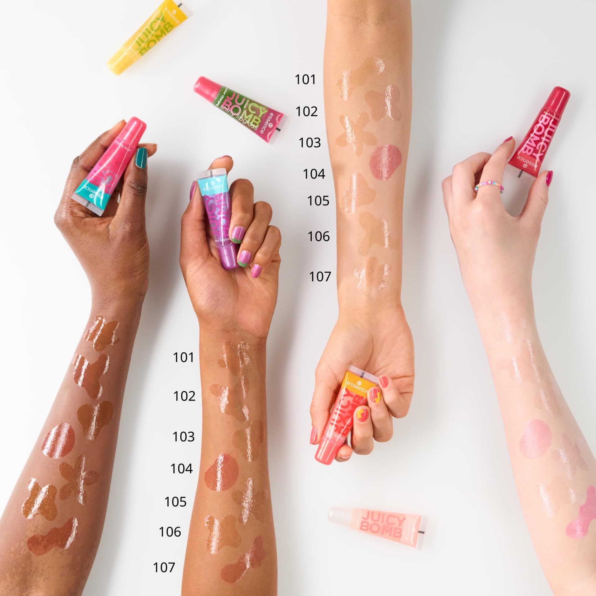 essence JUICY BOMB Glossy Lip Gloss Set (1pcs) thumbnail 3