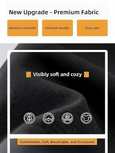LuminBlaze Men’s Baggy Sweatpants with Elastic Drawstring Waist, Breathable Wide-Leg Casual Loose Cotton Joggers Deep Pockets thumbnail 6