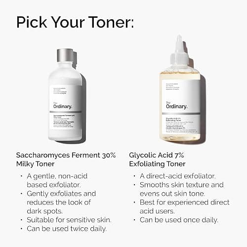The Ordinary Saccharomyces Ferment 30% Milky Toner, Exfoliating and Hydrating Toner for Smoother, Brighter Skin, 3.4 Fl Oz thumbnail 5
