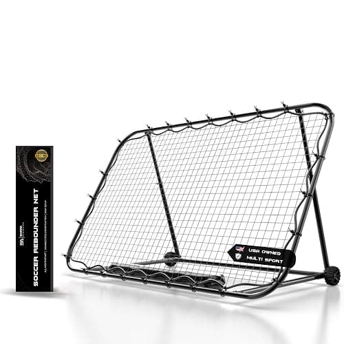 SHARK ATHLETICS Rebounder Large: 6ft x 3.5ft - Bounce Back - Return with Rebounder - Training for Backyard (Portable & Easy Setup) - Image 1