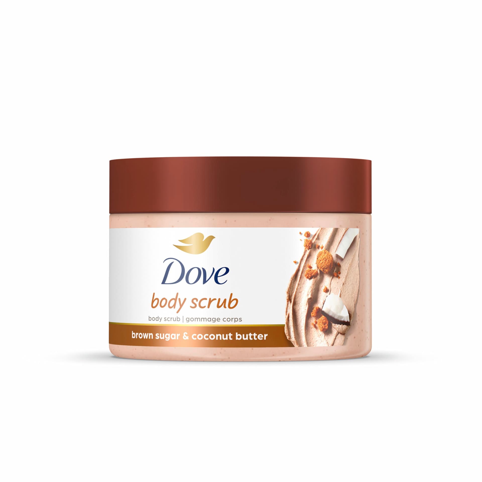 Dove Brown Sugar and Coconut Butter Exfoliating Body Polish 298 g - Image 1