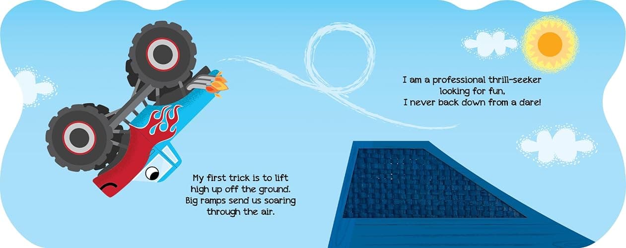 Mega Monster Truck - Touch and Feel Board Book - Sensory Board Book (Touch & Feel Sensory Board Books for Baby & Toddler Time) thumbnail 6