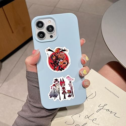 120PCS Helluva Boss Stickers for Kids,Vinyl Waterproof Decal for Water Bottle Laptop Toy Sticker for DIY Decorate Bumper Phone Hard Hat Kids Teens Gifts (Helluva Boss) thumbnail 2