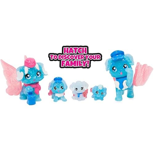 Hatchimals CollEGGtibles, Family Pack Home Playset with 3 Characters and up to 3 Surprise Babies (Style May Vary), Kids Toys for Girls Ages 5 and up thumbnail 8