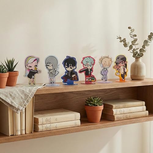 YJacuing Alien Stage Passion Love Series Acrylic Stand Stamp, Official ALNST 3rd Anniversary Collectible Anime Merch (Till) thumbnail 6