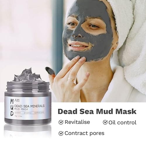ANAI RUI 3Pcs Face Mask Set, Turmeric Clay Mask - Green Tea Face Mask - Dead Sea Minerals Mud Mask, Holiday Gift Set, Stocking Stuffers for Women &Teen Girls, Self Care Gifts for Women 2.5 oz each thumbnail 5