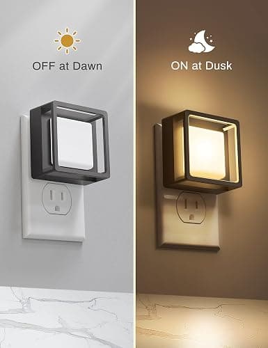 DORESshop LED Night Light, Night Lights Plug Into Wall [2 Pack] with Dusk-to-Dawn Sensor, Dimmable Nightlights, Adjustable Brightness for Bathroom, Hallway, Bedroom,Kids Room,Stairway,Soft White thumbnail 2
