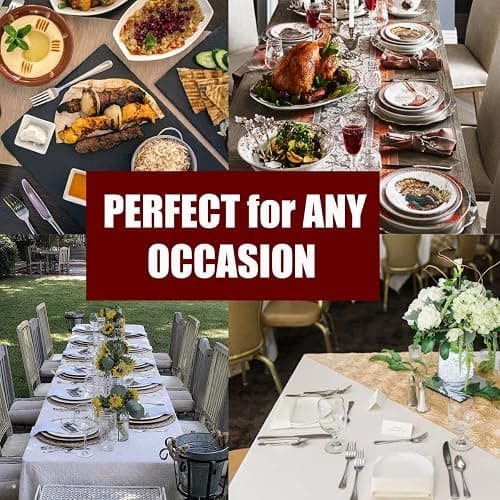 Gutuwellea 84 Pieces Gold Silverware Service for 12 Flatware Set Stainless Steel Utensils Cutlery Set Dishwasher Safe Flatware (Gold, 84) thumbnail 3