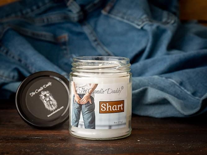 Shart - Terrible Near Turd Scented Melt- Maximum Scent - Funny 6 oz Jar Candle- 40 Hour Burn time Hilarious Prank Gag Gift for Him Her Best Friend BFF Joke Candle thumbnail 2