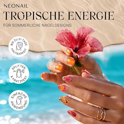 NÉONAIL UV Nagellack 7,2 ml - Farblos - Blooming Gel - NÉONAIL Farben - UV Lack - Gel Nägel - Nageldesign thumbnail 3