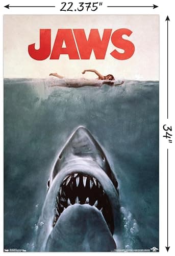 Trends International Jaws - One Sheet Wall Poster, 22.375" x 34", Unframed Version thumbnail 3