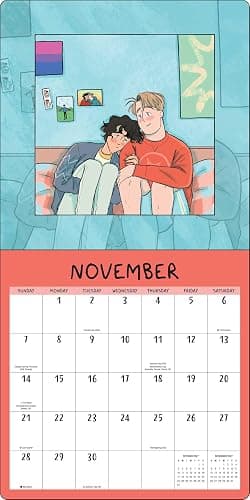 Heartstopper 2027 Wall Calendar with Bonus Poster thumbnail 7