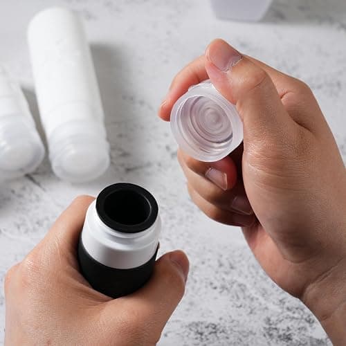 Zafit 18 Pack travel Bottles for Toiletries, TSA Approved Silicone Travel Containers Leak Proof Refillable Travel Accessories for Shampoo Conditioner Lotion Body Wash(Multicolored G) thumbnail 5