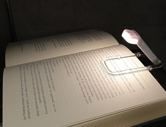 Firefly Rechargeable USB Booklight (50 lumens, 3 brightness settings provide a comfortable reading experience) thumbnail 5