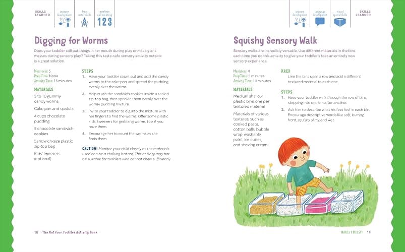 The Outdoor Toddler Activity Book: 100+ Fun Early Learning Activities for Outside Play thumbnail 6