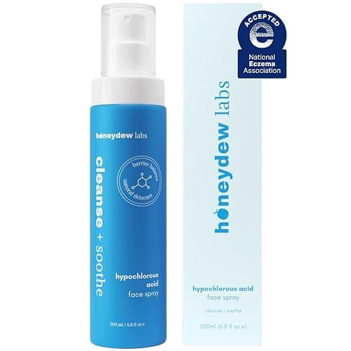 Hypochlorous Acid Spray – Dermatologist Tested HOCl Facial Cleanser for Sensitive, Acne-Prone & Irritated Skin – Soothes Redness, Eczema, Rashes & Itching – Skin Repair Spray, 200 mL - Honeydew Labs - Image 1