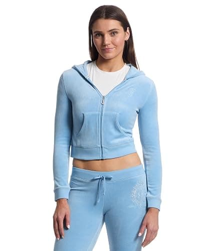 Juicy Couture womens Heritage Cropped Track Jacket - Image 1