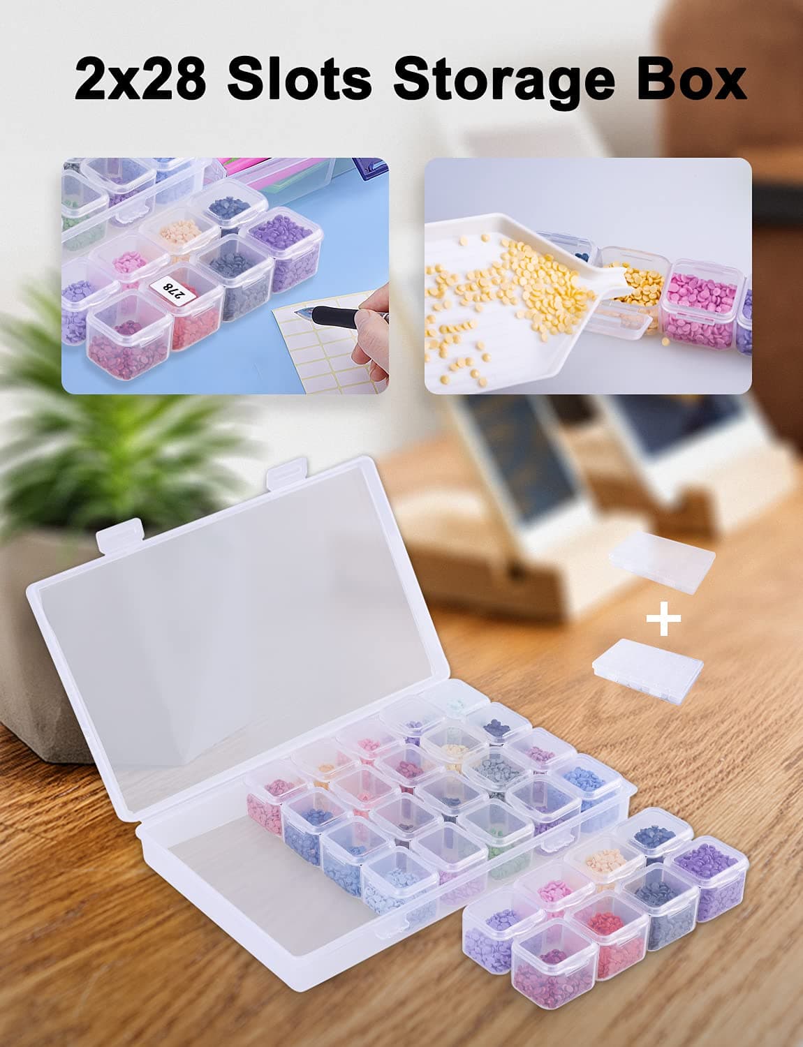 Ratukall 183PCS A4 Diamond Painting Light Pad Kit, Light Board For Diamond Painting Accessories, Tracing Light Box thumbnail 6