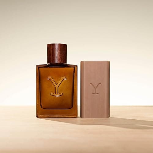 Yellowstone Men's Fragrance & Grooming Gift Set by Tru Western, Eau de Cologne & Artinsal Bar Soap - 1 fl oz thumbnail 2