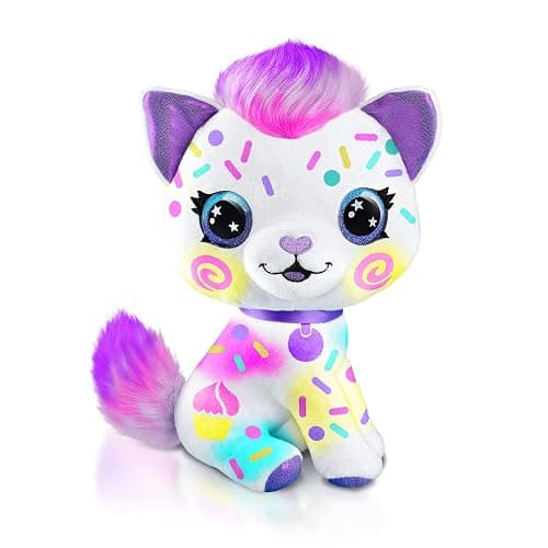 Canal Toys Personalize Airbrush Plush Large Kitty! Decorate, wash, Repeat! Customize Your own Spray Art Plush with Markers, Battery Powered Airbrush and 100+ Stencils. Ages 6+ thumbnail 11