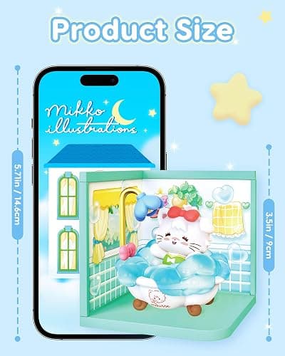 ROBOTIME Babies’ Little World Blind Box 1PC Surprise Kawaii Doll Action Figure Collectible Cute Desk Decor Random Art Toys Creative Gifts thumbnail 5