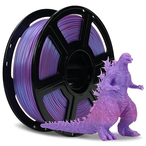 FLASHFORGE Chameleon Gradient Rapid PLA Filament Blue & Pink, High Flow Speedy Filament 1.75mm Max 500mm/s Fast Printing, Displays Shimmering Effects from Various Angles and Light - Image 1