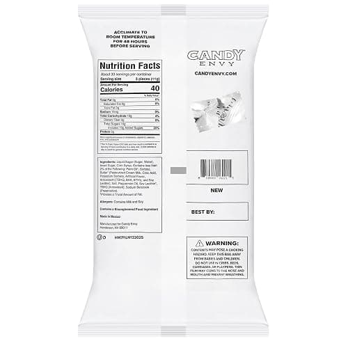 Candy Envy - Modern Mr. and Mrs. Buttermints - 10 Bags Casepack with Approximately 100 Mint Per Bag - Wedding Favors thumbnail 2