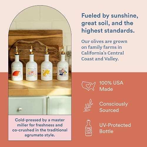 Brightland Infused Olive Oils, The Artist Capsule - Cold-Pressed Made with Early-Harvest Frantoio and Arbosana Olives - High Polyphenol & Infused Olive Oil - 12.7 Fl Oz (Pack of 4) thumbnail 5