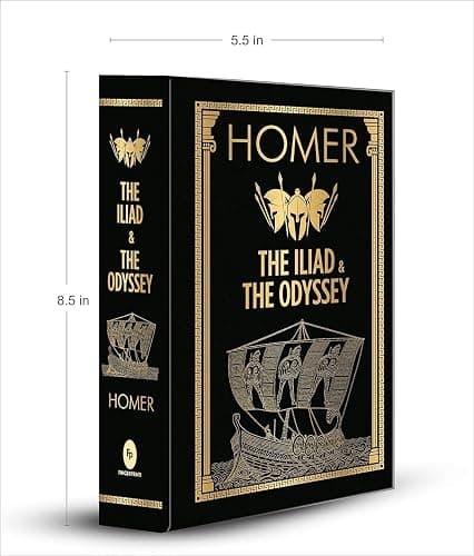 HOMER: The Iliad & the Odyssey (Deluxe Hardbound Edition) thumbnail 3