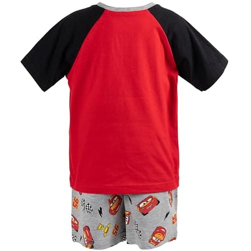 Disney Boys' T-Shirt and French Terry Shorts Set Toddler to Big Kid | 2-Piece Set, Crewneck T-Shirt, Comfortable Waistband, Soft Cotton Blend thumbnail 6