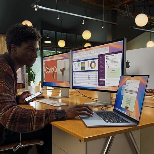 Apple 2025 MacBook Air 15-inch Laptop with M4 chip: Built for Apple Intelligence, 15.3-inch Liquid Retina Display, 16GB Unified Memory, 256GB SSD Storage, 12MP Center Stage Camera, Touch ID; Midnight thumbnail 2